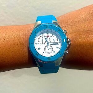 Blue Michele Watch